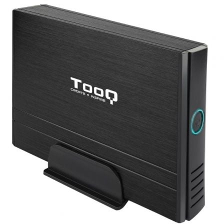 Caja Externa para Disco Duro de 3.5p TooQ TQE-3520B/ USB 2.0