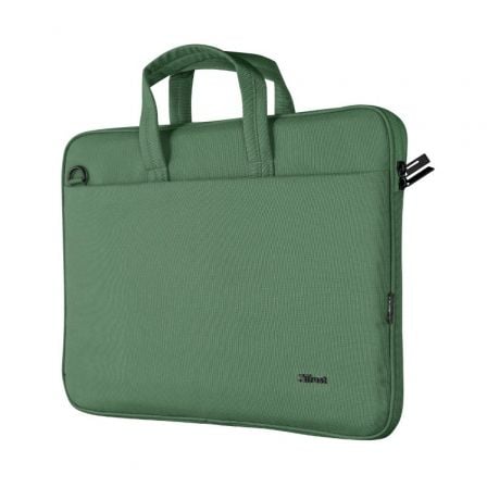 Maletin Trust Bologna para Portatiles hasta 16p/ Verde