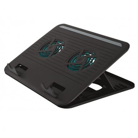 Soporte Refrigerante Trust Cyclone para Portatiles hasta 15.6p