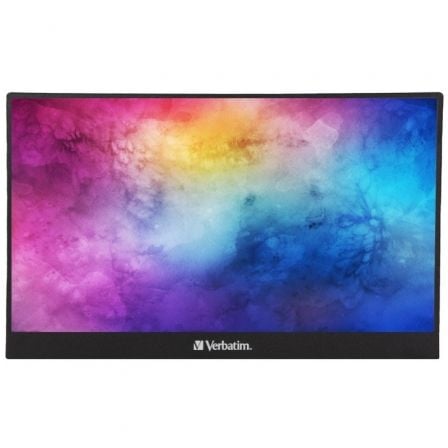 Monitor Portatil Tactil Verbatim PMT-14 14p/ Full HD/ Multimedia/ Negro