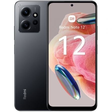 Smartphone Xiaomi Redmi Note 12 4GB/ 128GB/ 6.67p/ Gris Onyx