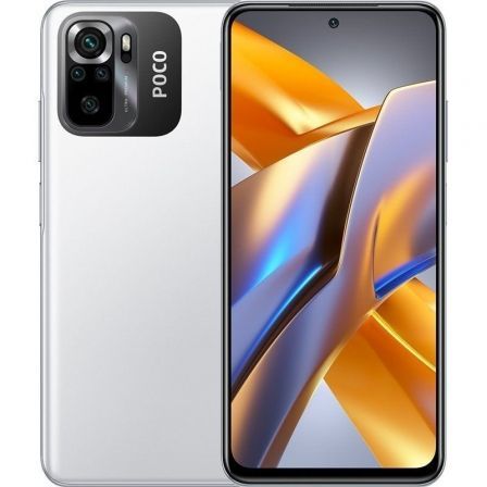 Smartphone Xiaomi POCO M5s 4GB/ 128GB/ 6.43p/ Blanco