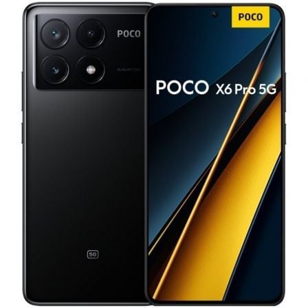 Smartphone Xiaomi POCO X6 Pro 8GB/ 256GB/ 6.67p/ 5G/ Negro