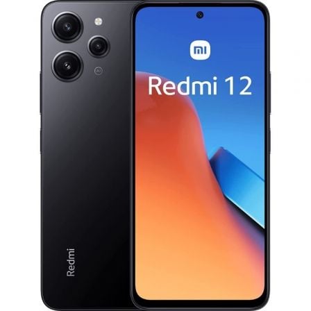 Smartphone Xiaomi Redmi 12 4GB/ 128GB/ 6.79p/ Negro Medianoche