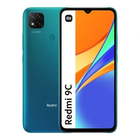 Smartphone Xiaomi Redmi 9C 4GB/ 128GB/ 6.53p/ Verde Aurora