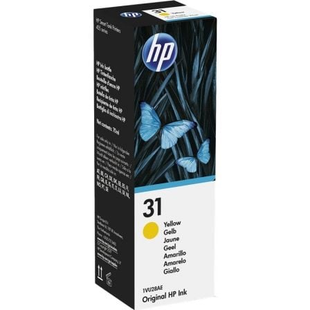Botella de Tinta Original HP nş31/ Amarillo