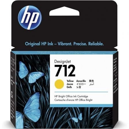 Cartucho de Tinta Original HP nş712/ Amarillo