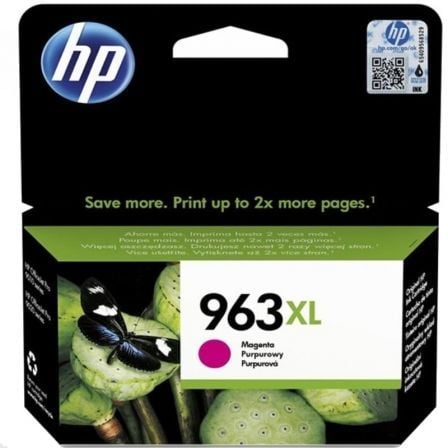 Cartucho de Tinta Original HP nş963 XL Alta Capacidad/ Magenta