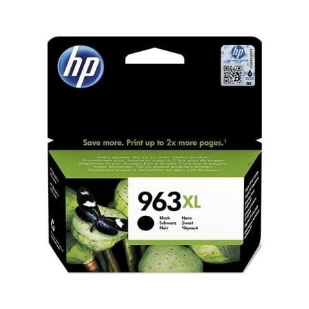 Cartucho de Tinta Original HP nş963 XL Alta Capacidad/ Negro