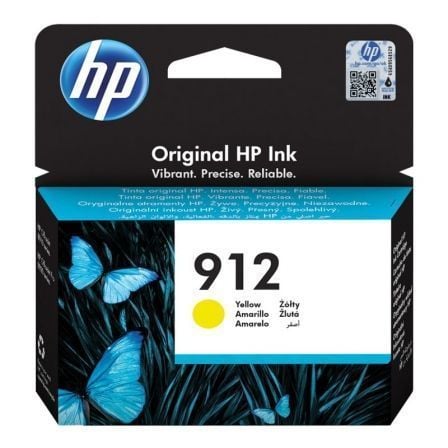 Cartucho de Tinta Original HP nş912/ Amarillo