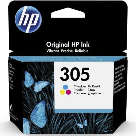Cartucho de Tinta Original HP nş305/ Tricolor