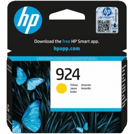 Cartucho de Tinta Original HP nş924/ Amarillo