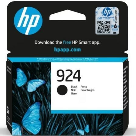 Cartucho de Tinta Original HP nş924/ Negro