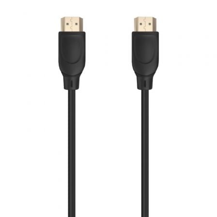 Cable HDMI 2.0 4K Aisens A120-0725/ HDMI Macho - HDMI Macho/ 3m/ Negro