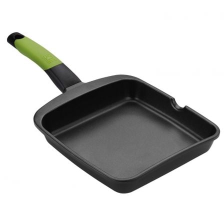 Asador Bra Prior A121459/ Ř28cm/ Aluminio fundido/ Apto para Inducción