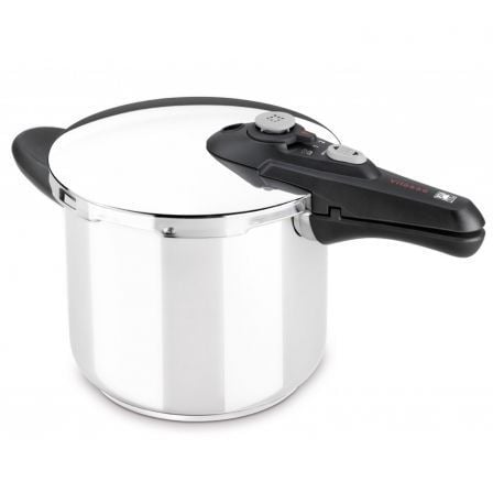 Olla a Presión Bra Vitesse A185102/ Ř22cm/ 6L/ Acero Inoxidable/ Apta para Inducción