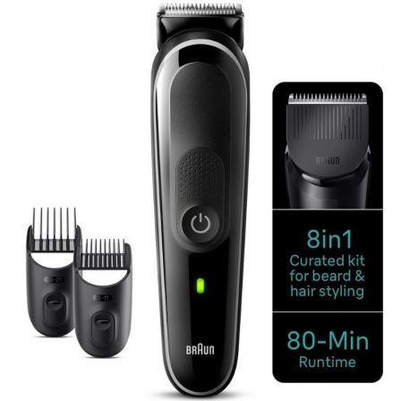 Recortadora Braun All in One Style Kit Series 3 MGK3440/ con Batería/ 8 Accesorios