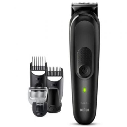 Recortadora Braun Serie 7 MGK7470/ con Batería/ 5 Accesorios