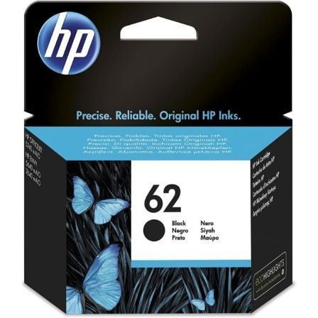 Cartucho de Tinta Original HP nş62/ Negro