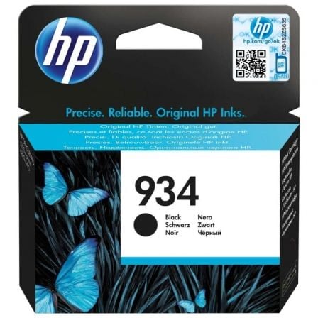 Cartucho de Tinta Original HP nş934/ Negro