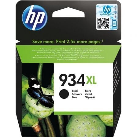 Cartucho de Tinta Original HP nş934 XL Alta Capacidad/ Negro