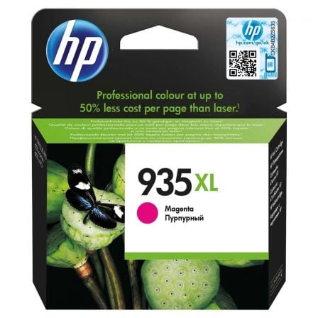 Cartucho de Tinta Original HP nş935 XL Alta Capacidad/ Magenta