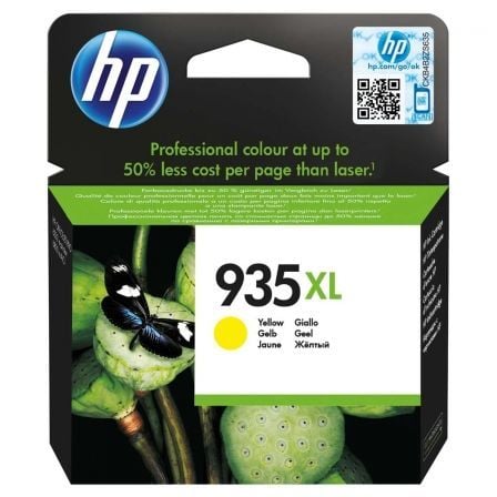 Cartucho de Tinta Original HP nş935 XL Alta Capacidad/ Amarillo