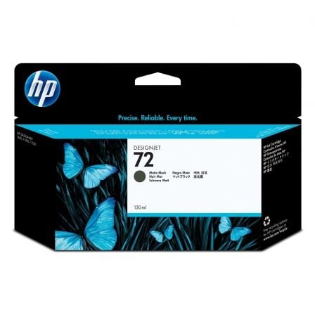 Cartucho de Tinta Original HP nş72/ Negro Mate