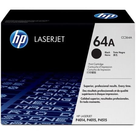 Tóner Original HP nş64A/ Negro