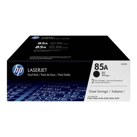 Toner Original HP nş85A Multipack/ 2x Negro