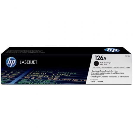 Tóner Original HP nş126A/ Negro