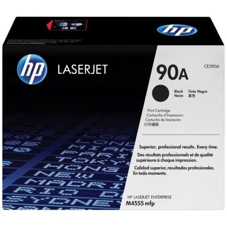 Tóner Original HP nş90A/ Negro