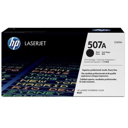 Tóner Original HP nş507A/ Negro