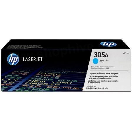 Tóner Original HP nş305A/ Cian