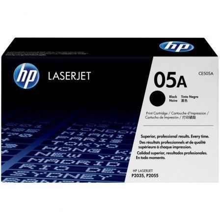 Tóner Original HP nş05A/ Negro