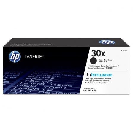 Tóner Original HP nş30X XL Alta Capacidad/ Negro