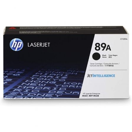 Tóner Original HP nş89A/ Negro