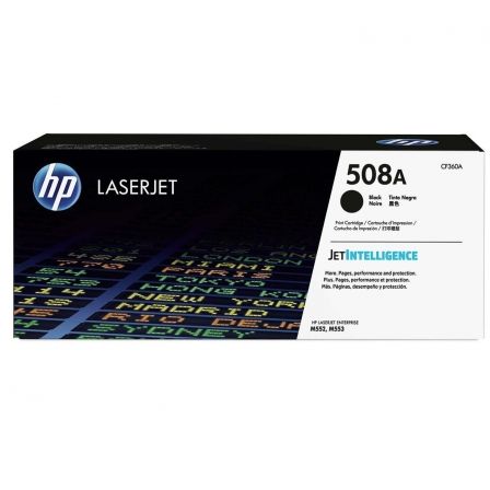 Tóner Original HP nş508A/ Negro