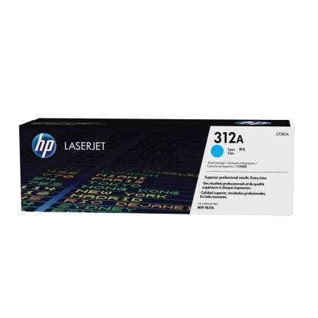 Tóner Original HP nş312A/ Cian