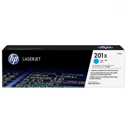 Toner Original HP nş201X XL Alta Capacidad/ Cian