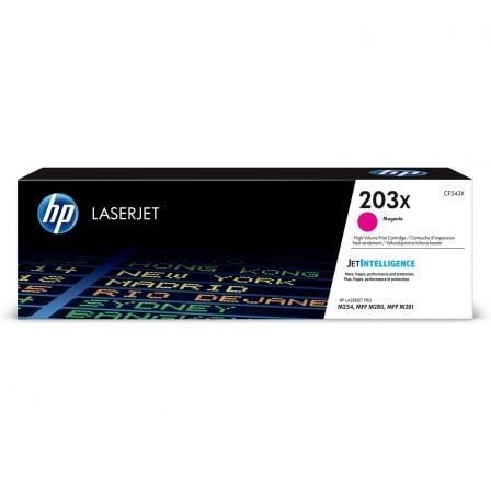 Tóner Original HP nş203X XL Alta Capacidad/ Magenta