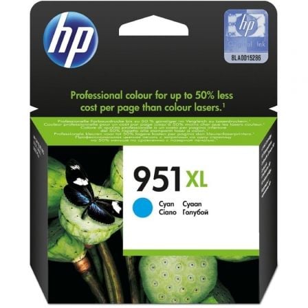Cartucho de Tinta Original HP nş951 XL Alta Capacidad/ Cian
