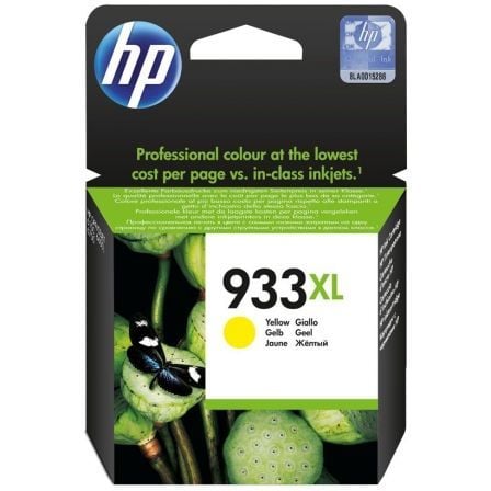 Cartucho de Tinta Original HP nş933 XL Alta Capacidad/ Amarillo