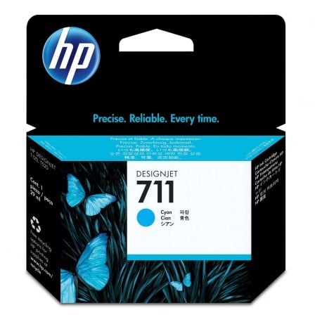 Cartucho de Tinta Original HP nş711/ Cian