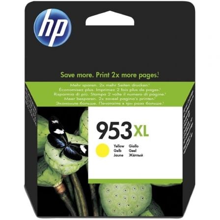 Cartucho de Tinta Original HP nş953 XL Alta Capacidad/ Amarillo