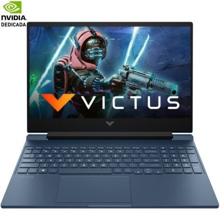 Portátil Gaming HP Victus 15-FA2031NS Intel Core i5-13420H/ 16GB/ 512GB SSD/ GeForce RTX 3050/ 15.6"/ Sin Sistema Operativo