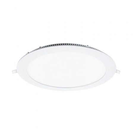 Downlight Iglux LS-102118-NB V2/ Circular/ Ř225 x 19mm/ Potencia 18W/ 1620 Lúmenes/ 4000şK/ Blanco