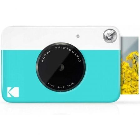 Cámara Digital Instantánea Kodak Printomatic/ 5MP/ Tamańo Foto 2"x3"/ Azul
