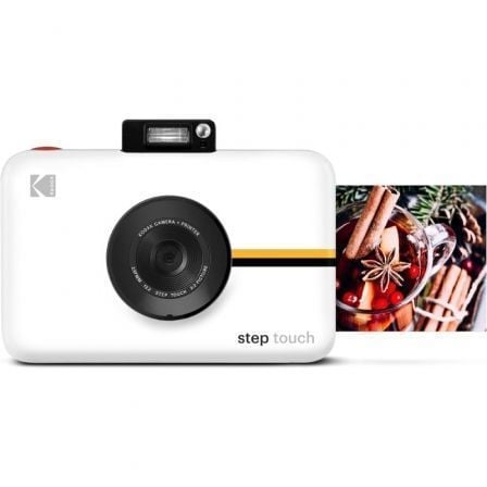 Cámara Digital Instantánea Kodak STEP Touch/ 13MP/ Tamańo Foto 2"x3"/ Blanca
