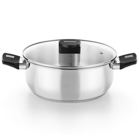 Cacerola Monix Elite M240320/ Ř20cm/ Aluminio fundido/ Apta para Inducción